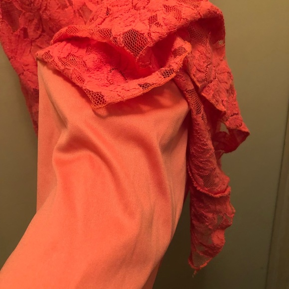 NWOT Speechless adorable lace orange dress - Picture 3 of 6
